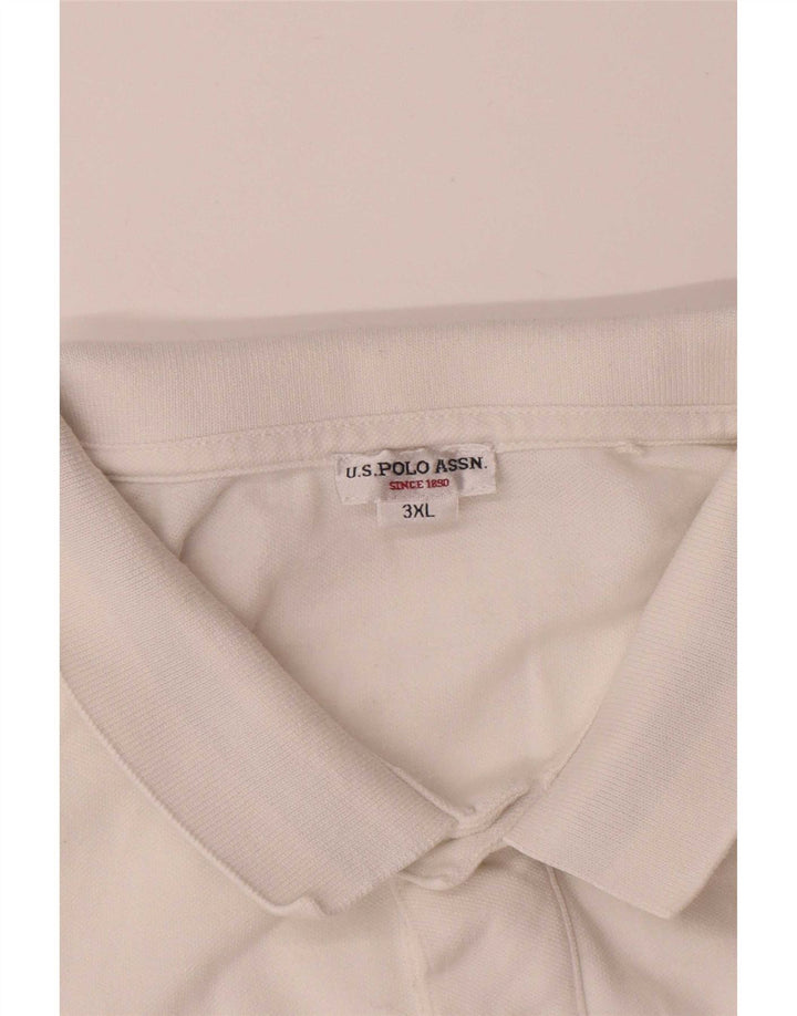 U.S. Polo Assn. Herrenhemd 3XL aus weißer Baumwolle