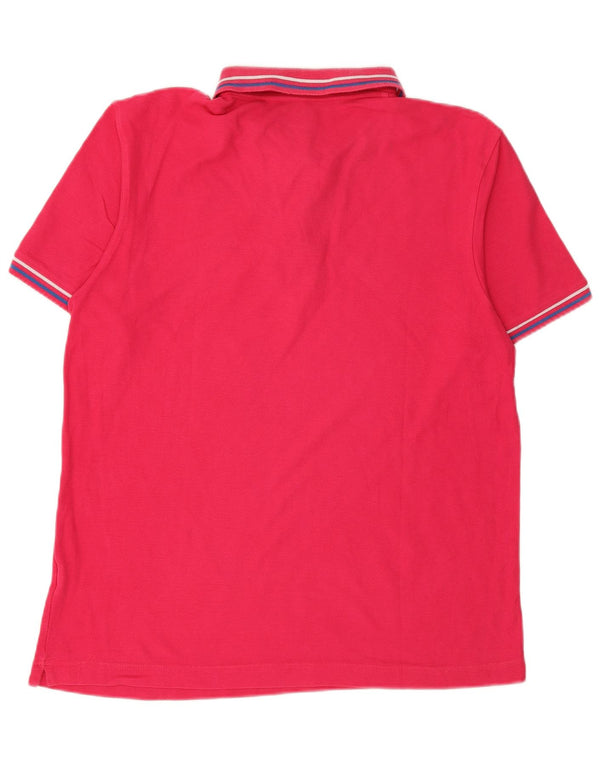 LOTTO Herren-Poloshirt, groß, rosa, Baumwolle