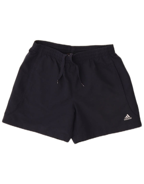 ADIDAS Mens Clima 365 Sport Shorts Small Navy Blue Polyester