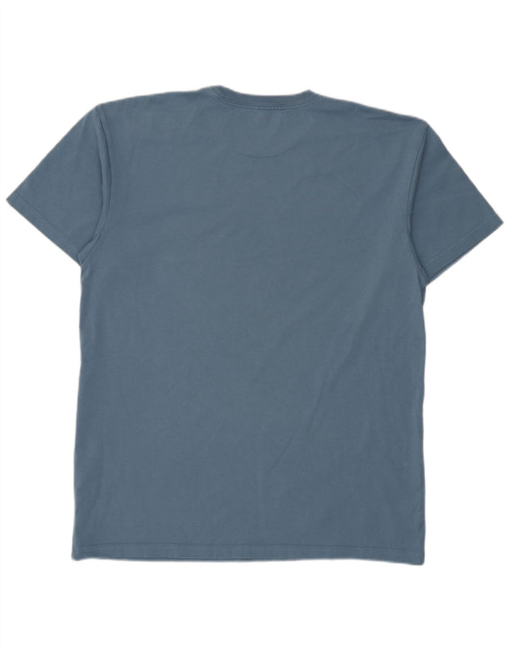 Carhartt Herren T-Shirt Top mittelblaue Baumwolle