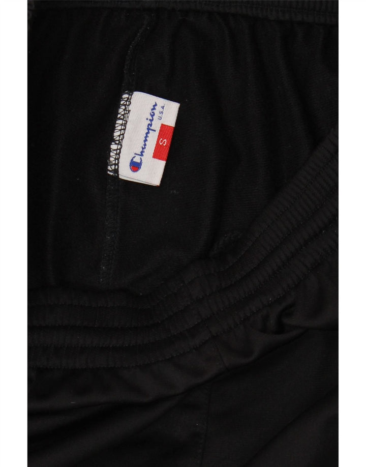 Champion Herren-Sportshorts mit Grafik, Größe S, Schwarz, Farbblock-Polyester