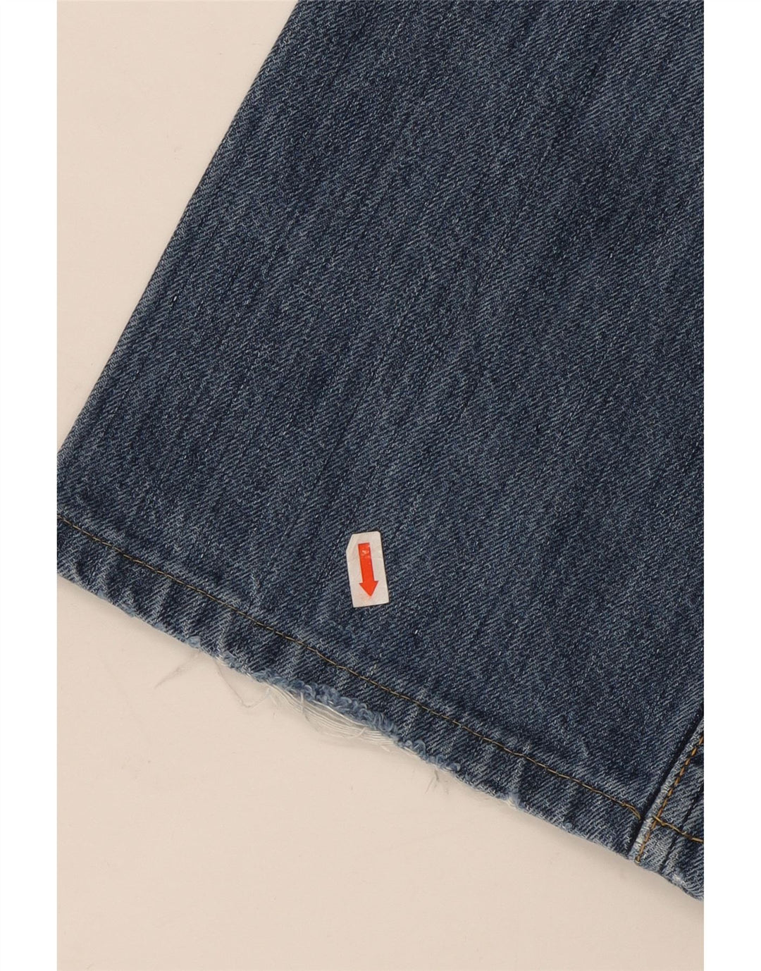 Lee Damen Knox Straight Jeans W36 L27 Blaue Baumwolle