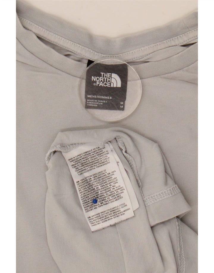 The North Face Herren-T-Shirt mit Grafik, mittelgraue Baumwolle