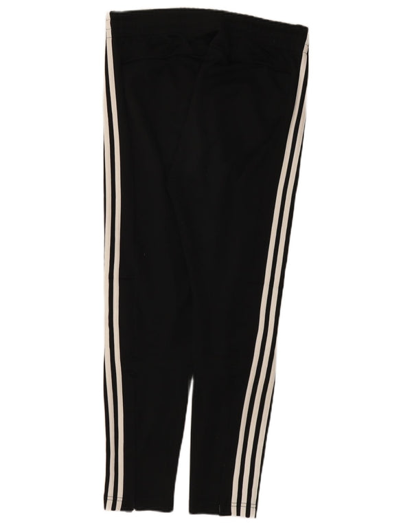 Adidas Damen Trainingshose UK 10 Small Schwarz Polyester