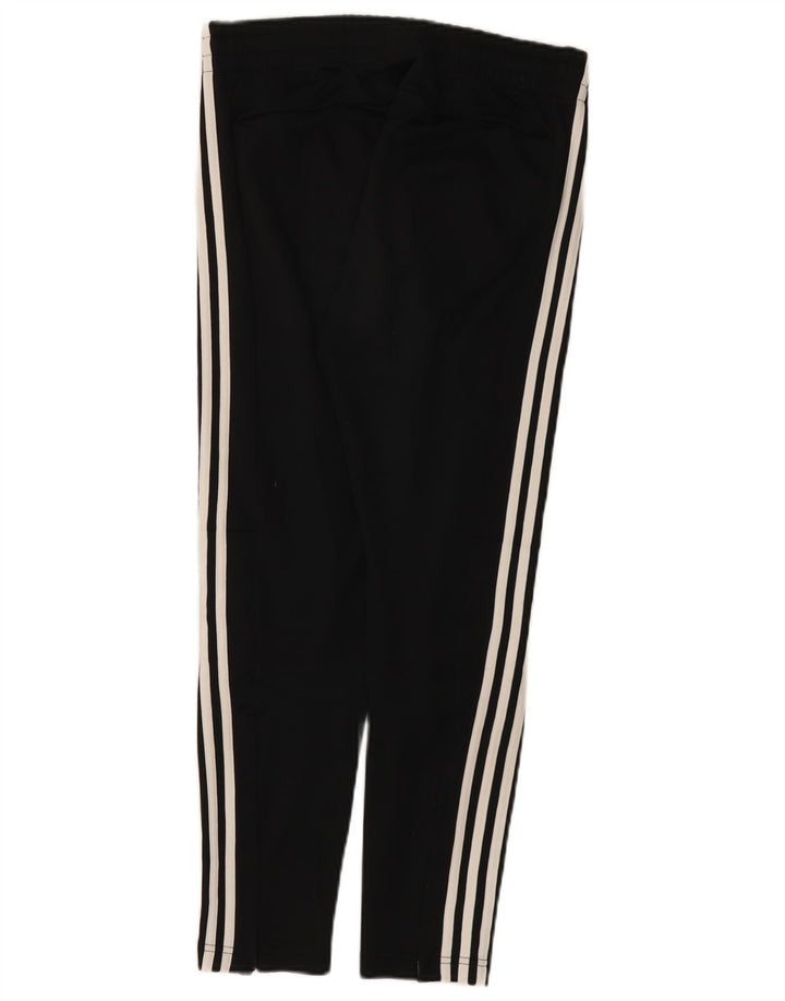 Adidas Damen Trainingshose UK 10 Small Schwarz Polyester