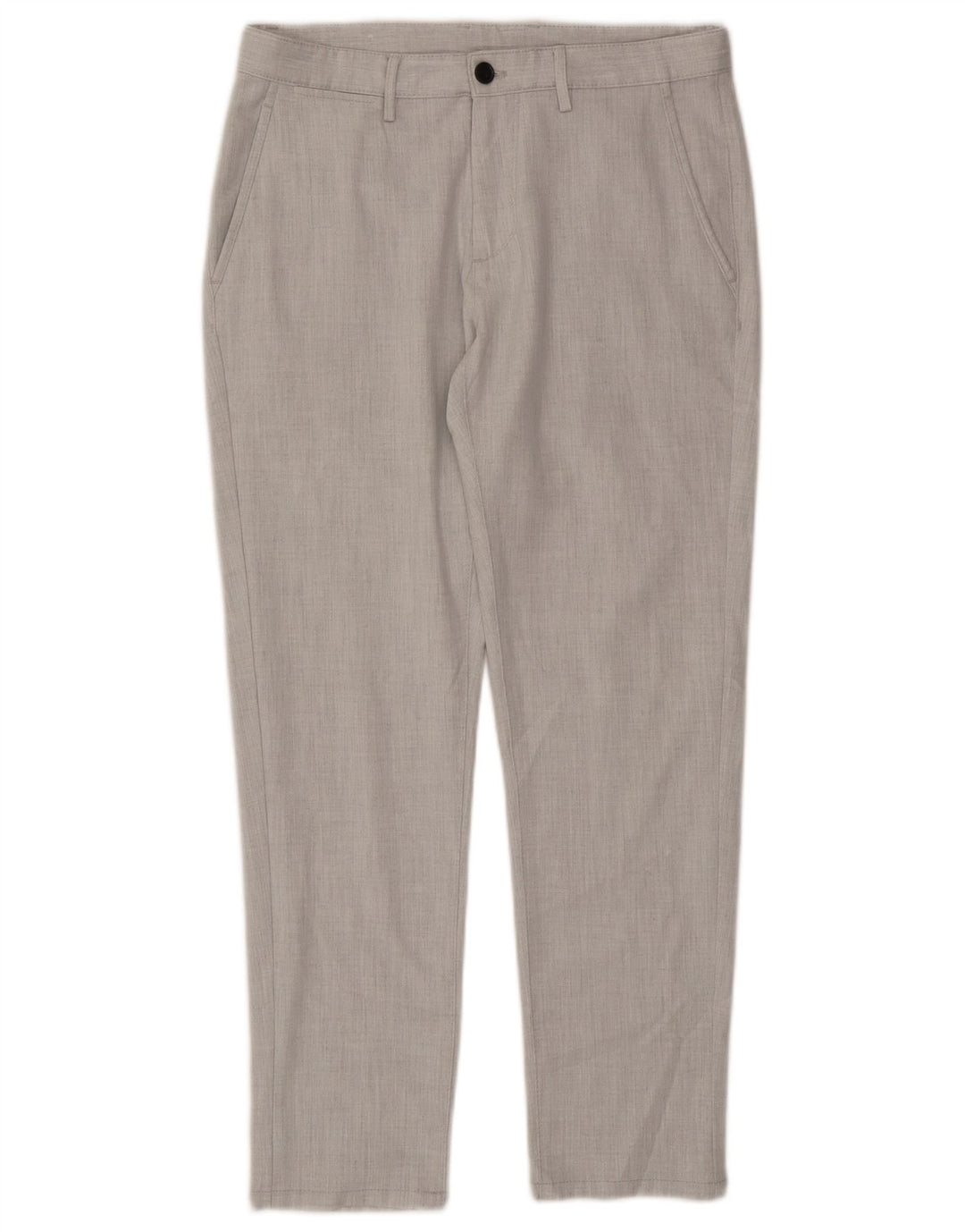 Zara Slim Chino-Hose für Herren, EU 40, M, W31, L28, Grau