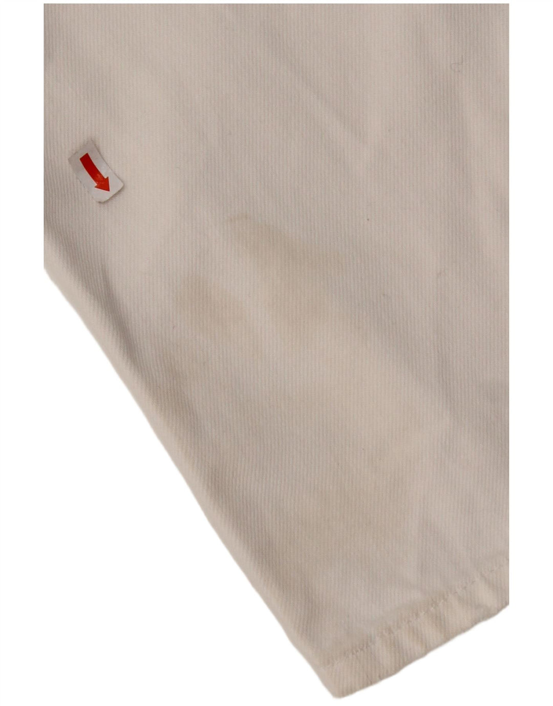 TOMMY HILFIGER Damen Distressed Straight Jeans W29 L28 Weiße Baumwolle