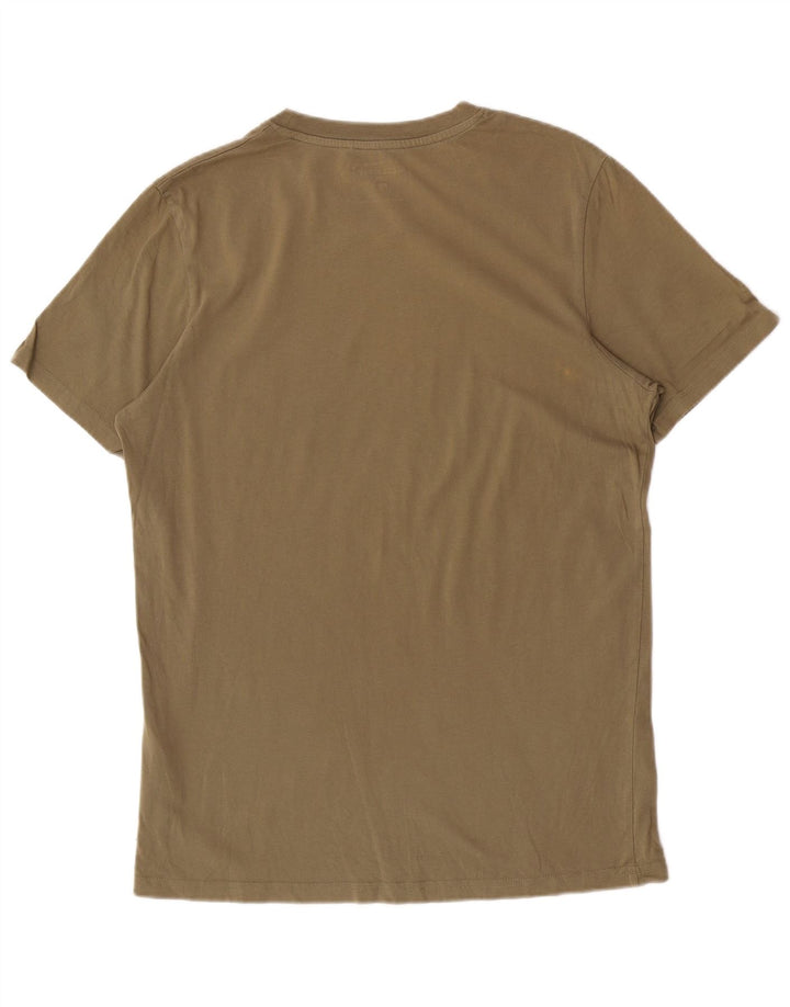Jack & Jones Herren-T-Shirt mit Grafik, groß, Khaki, Baumwolle