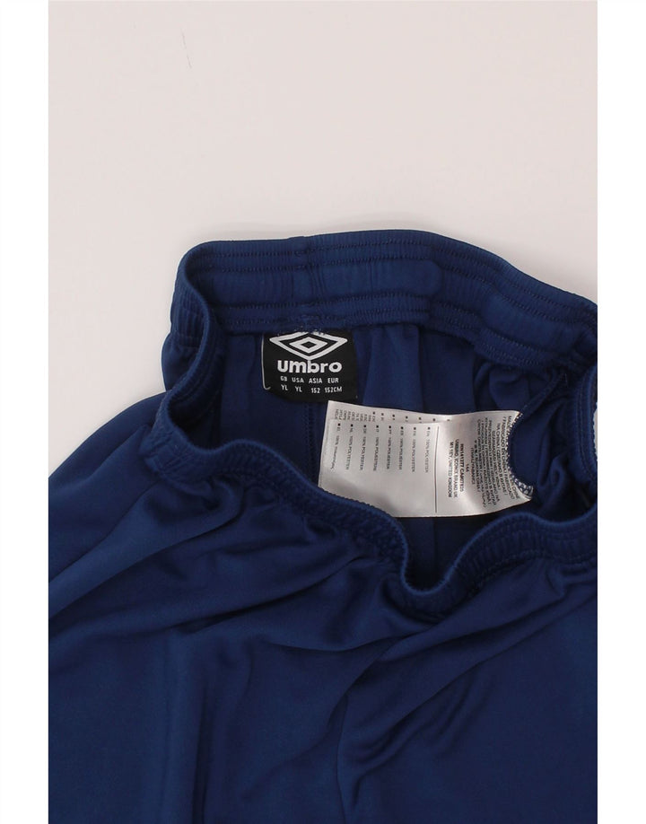 Umbro Sportshorts für Jungen, 11–12 Jahre, groß, marineblau, Polyester