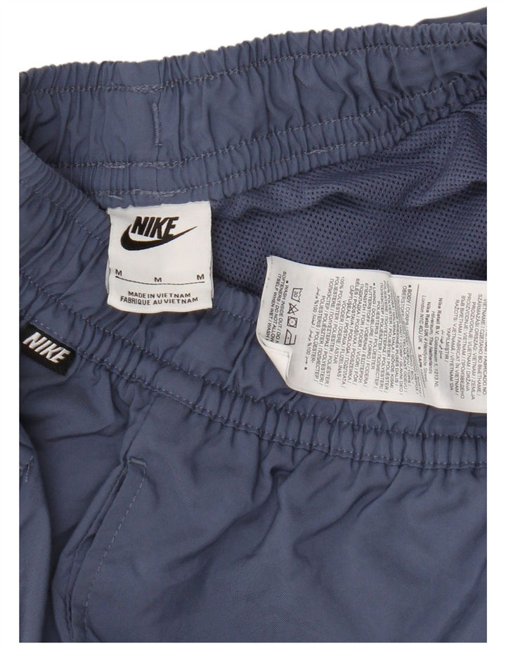 Nike Herren-Badeshorts aus mittelblauem Polyester