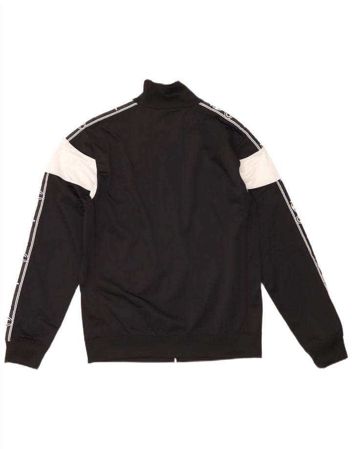 Champion Herren-Trainingsanzugoberteil mit Grafik, Größe S, Schwarz, Farbblock