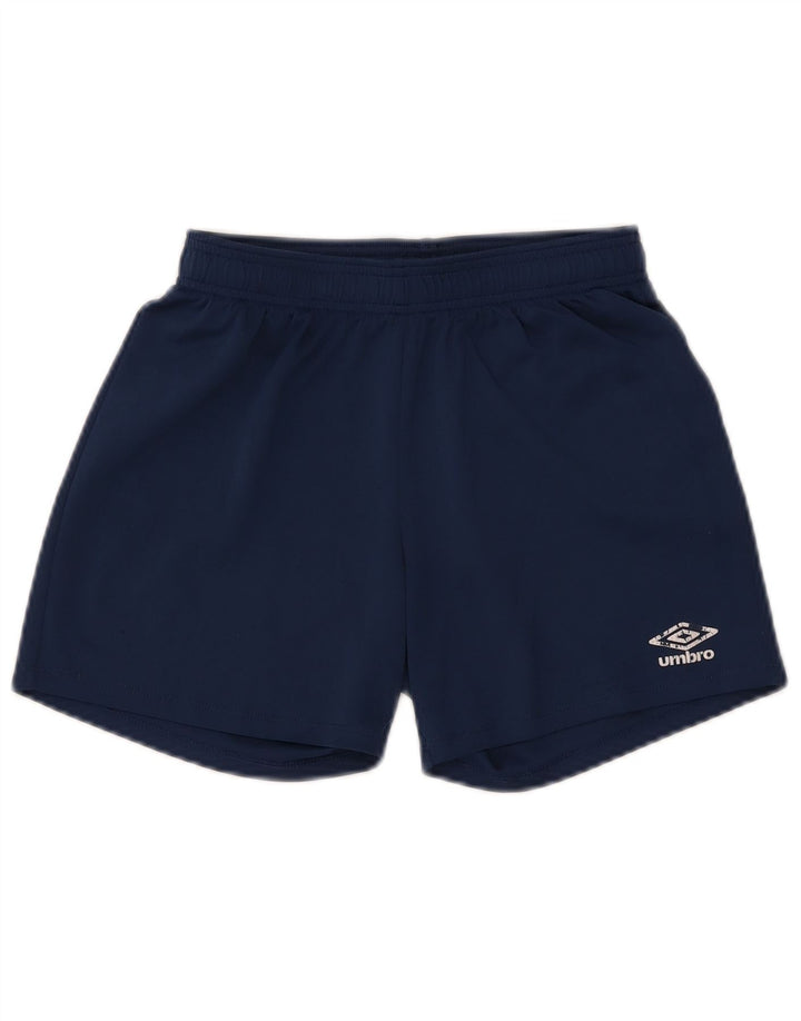 Umbro Sportshorts für Jungen, 11–12 Jahre, marineblaues Polyester