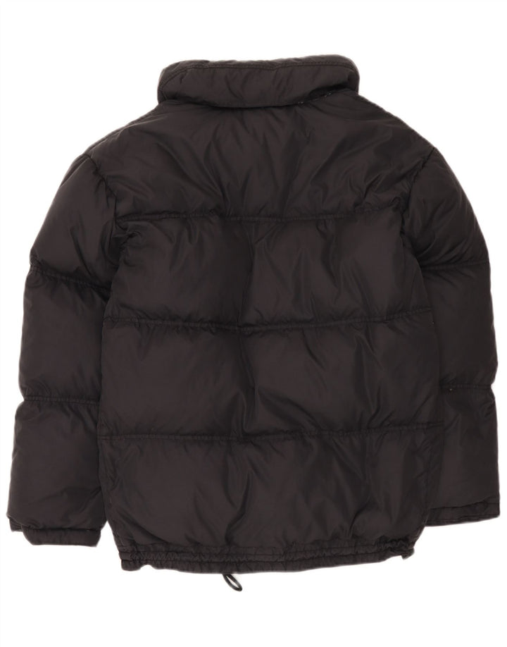 Fila Damen Wattierte Jacke mit Kapuze IT 46 Large Schwarz