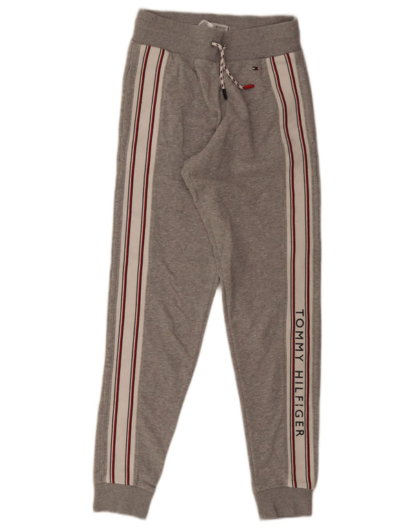 Tommy Hilfiger Herren-Trainingsanzug mit Grafik, Jogginghose, XS, Grau, Farbblock
