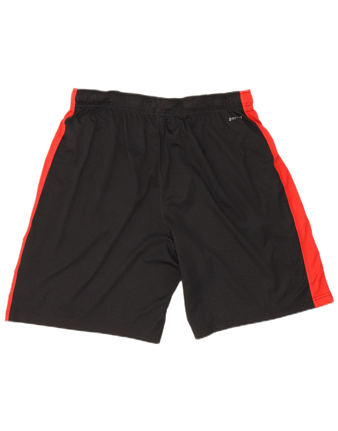 Nike Herren Dri Fit Sportshorts, groß, schwarzes Farbblock-Polyester