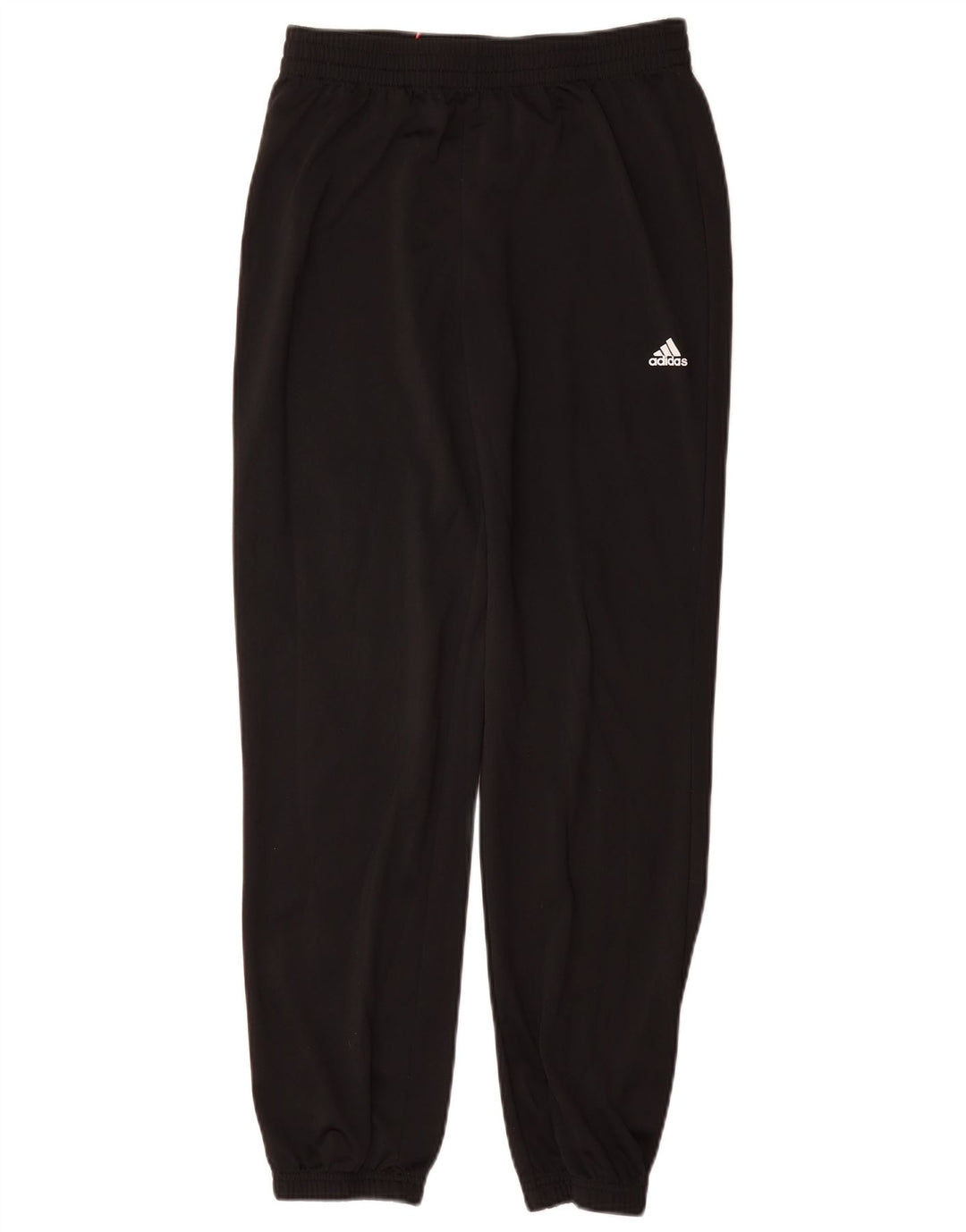 ADIDAS Boys Tracksuit Trousers Joggers 13-14 Years  Black Polyester