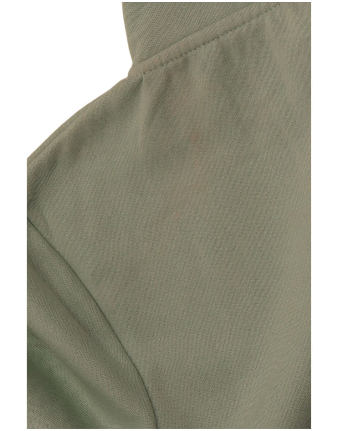 BENCH Grafik-Trainingsanzugoberteil für Damen, UK 12, mittelgrüne Baumwolle