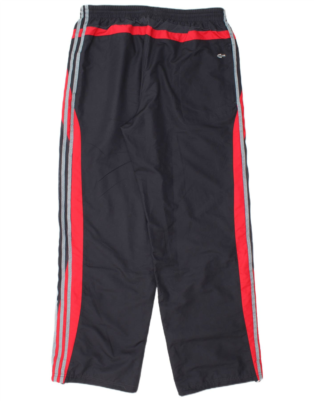 Adidas Herren Climacool Trainingshose, groß, schwarzes Farbblock-Polyester