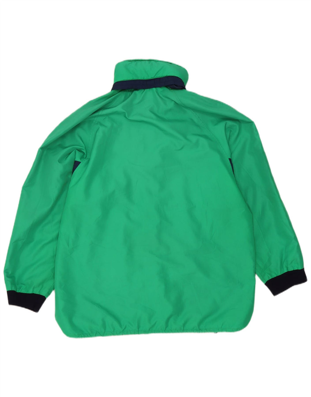 Dolomite Damen-Regenjacke mit Kapuze, UK 44 2XL, grünes Colourblock-Polyester