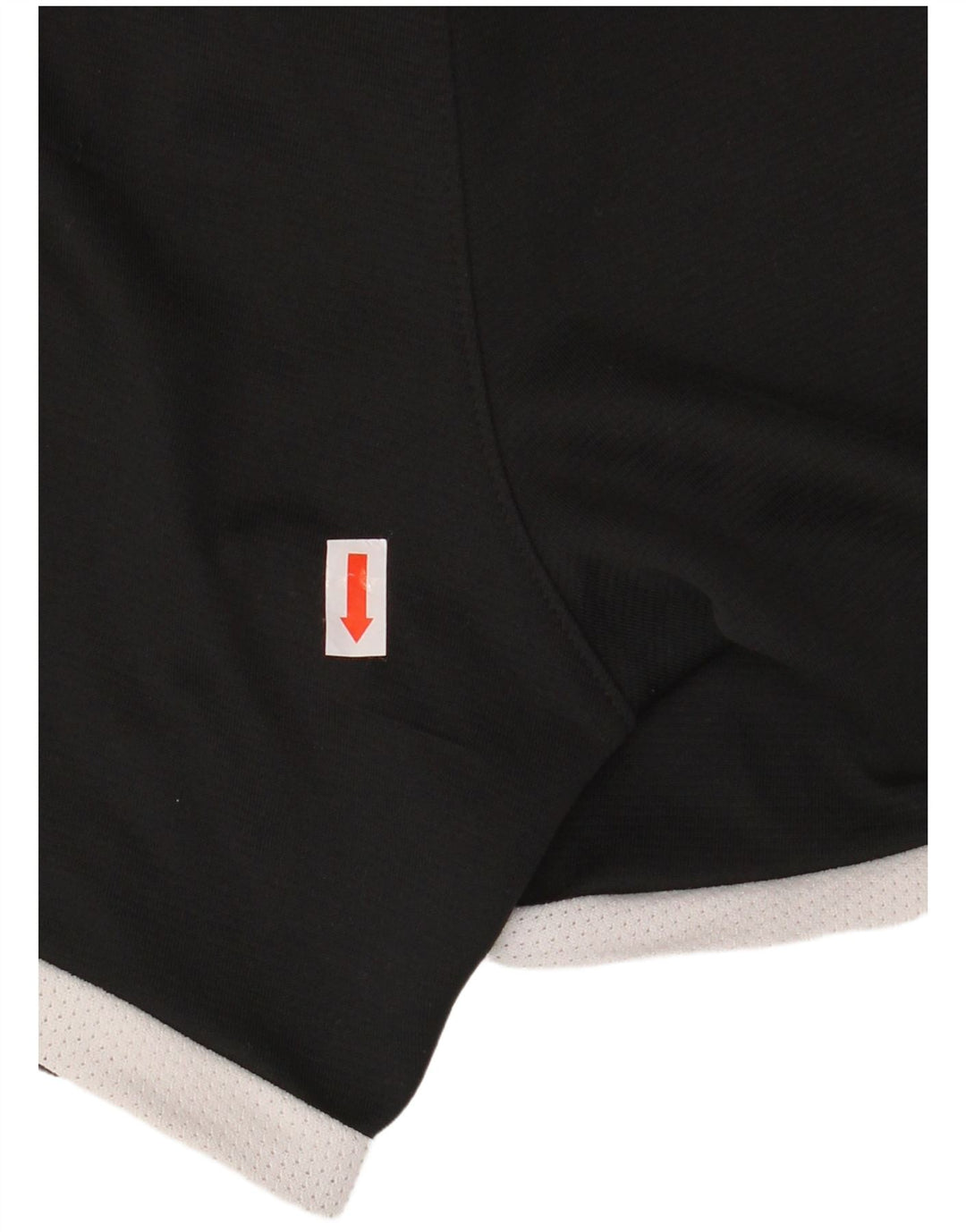 Nike Damen-Sportshorts UK 10 Small Schwarzes Colourblock-Polyester