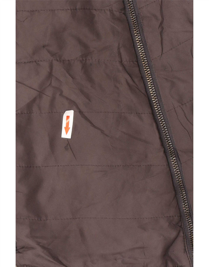 Marks & Spencer Damen Autograph Wattierte Weste UK 18 XL Grau Polyester