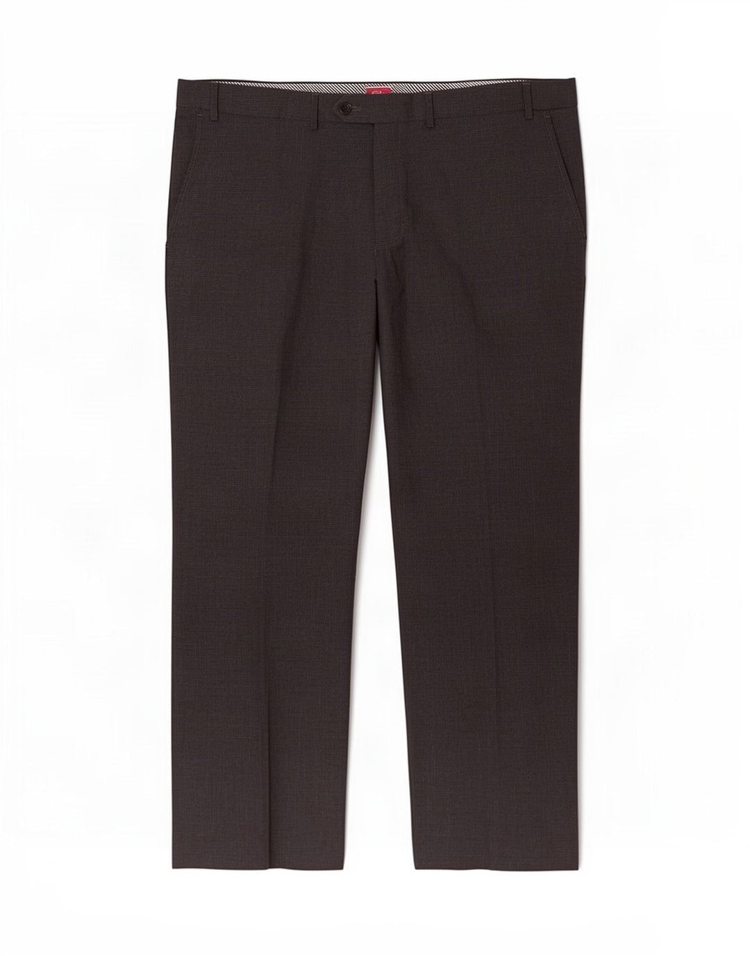 Gerade Herren-Anzughose von Marks & Spencer, W42, L29, Grau mit Hahnentrittmuster