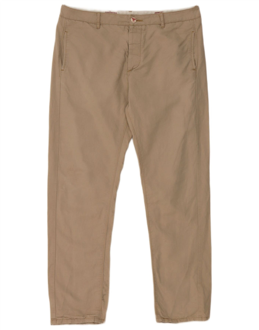 Levi's Herren gerade Chinohose W28 L32 graue Baumwolle