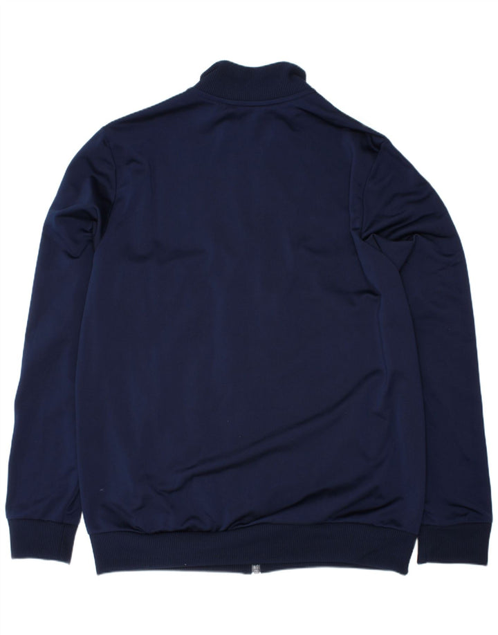 ADIDAS Jungen-Trainingsanzug-Top-Jacke, 13–14 Jahre, Marineblau, Farbblock