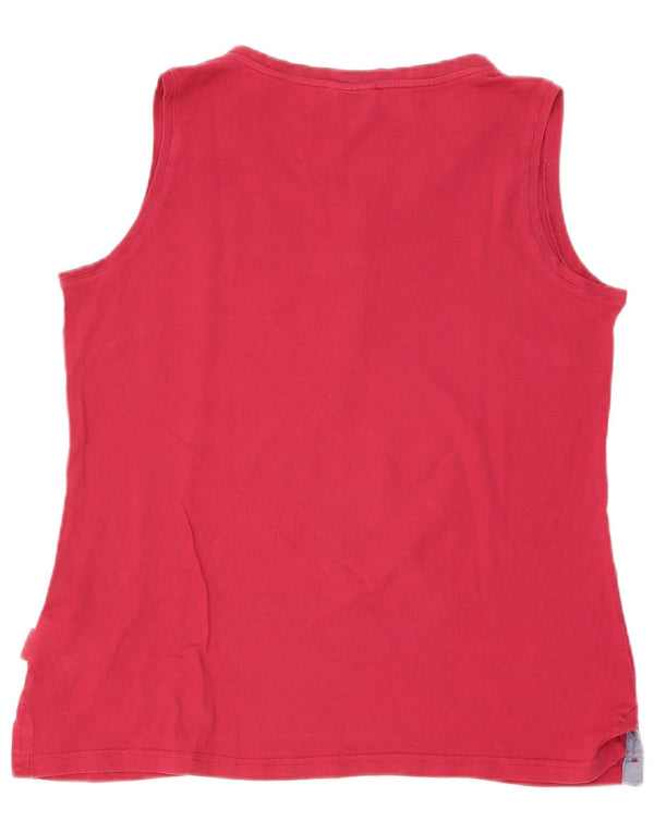 Champion Damen Weste Top UK 18 XL Rosa Baumwolle