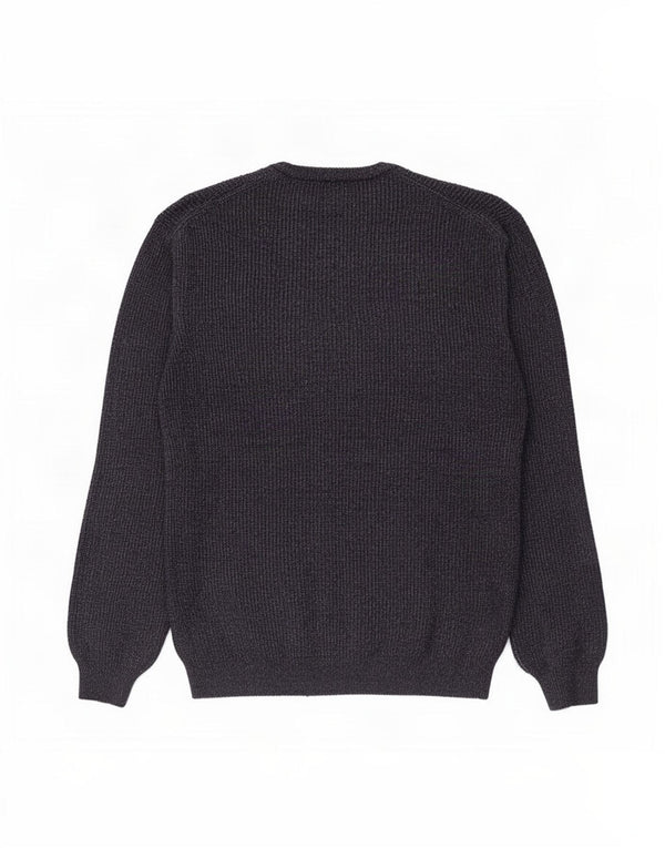 Marks & Spencer Herren-Pullover mit Rundhalsausschnitt, 2XL, Marineblau, Polyamid