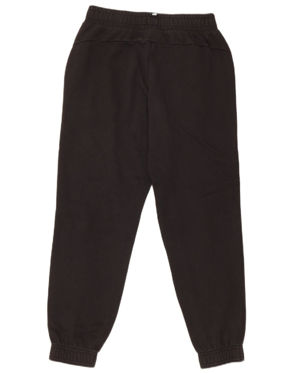Puma Jungen-Trainingshose, Jogginghose, 13–14 Jahre, schwarze Baumwolle