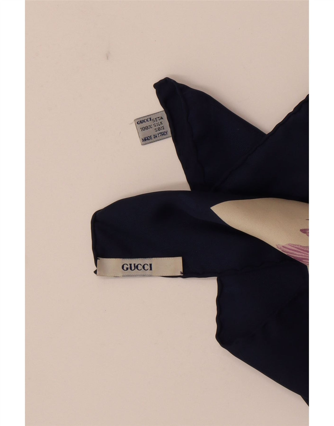 Gucci Damen grafischer quadratischer Schal, Einheitsgröße, mehrfarbig, Blumendesigner