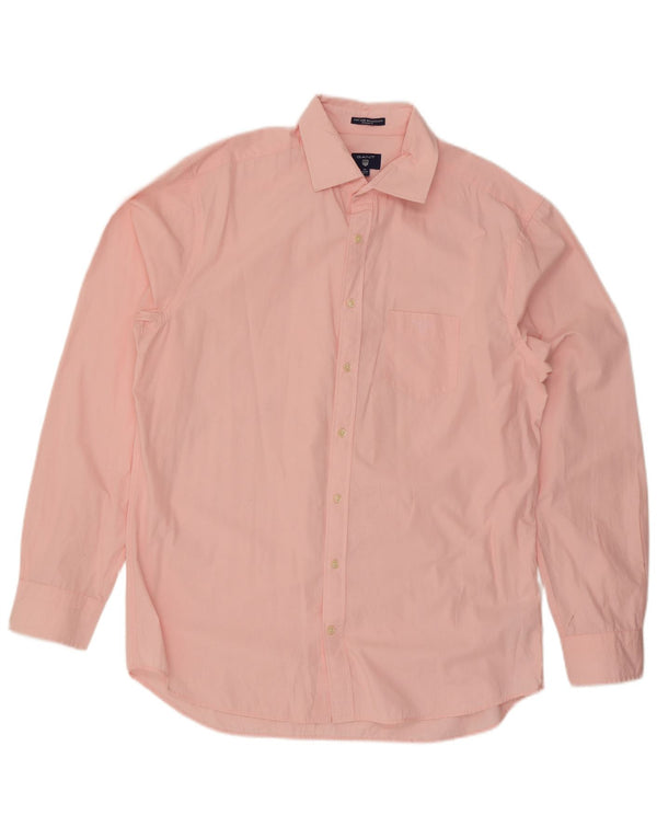 Gant Herren-Hemd mit normaler Passform, Größe 43/44, 17 1/2 XL, rosa Baumwolle