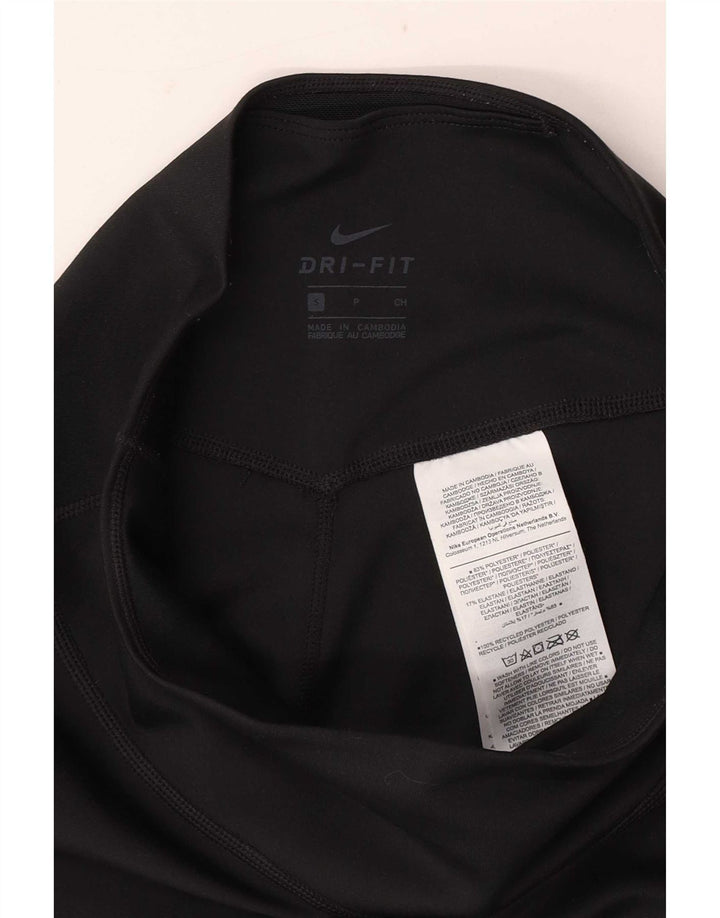 Nike Damen Dri Fit Capri-Leggings, Größe S, Größe S, Schwarz, Polyester