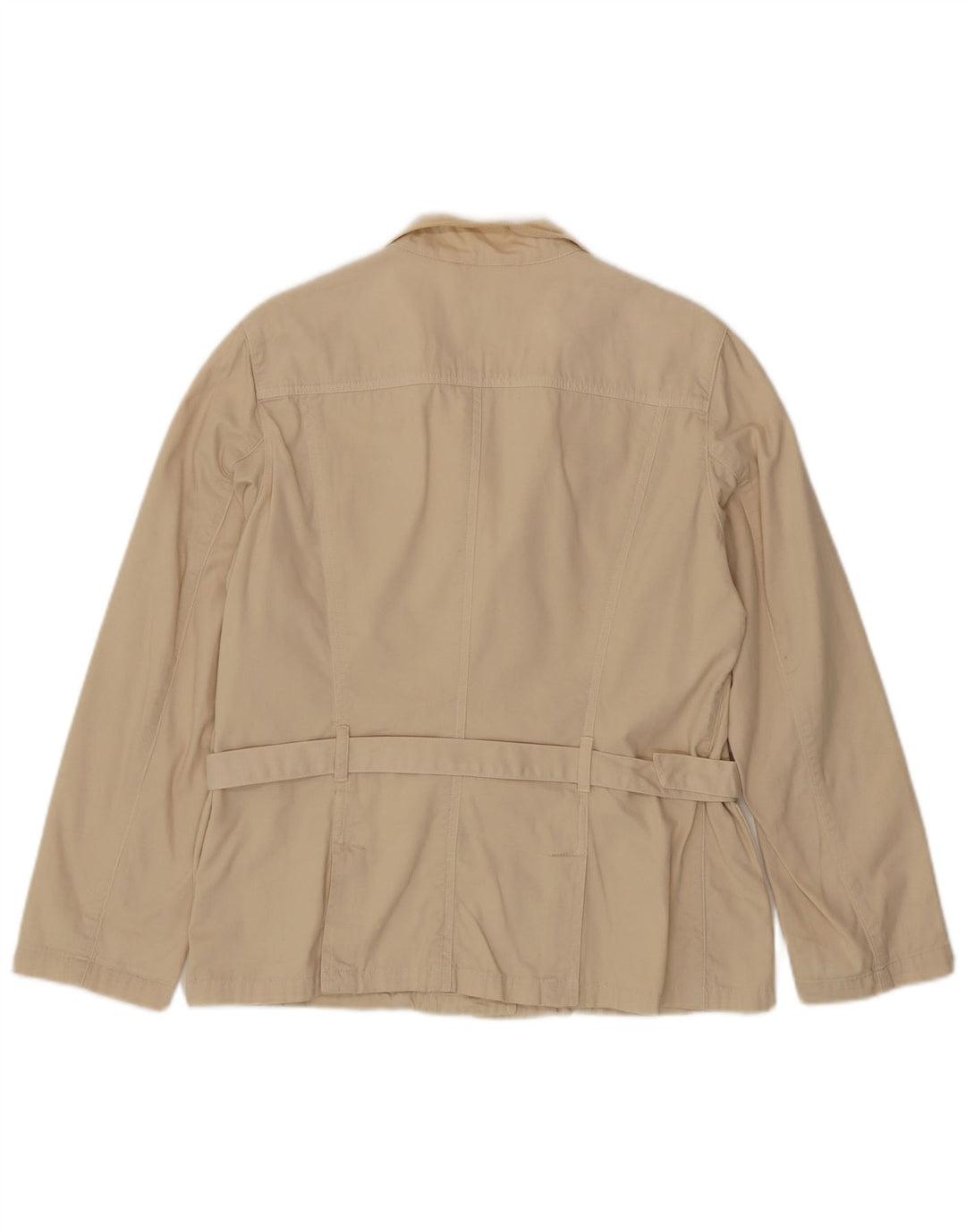 Bond Street Damen 5-Knopf-Blazerjacke IT 50 XL Beige Baumwolle