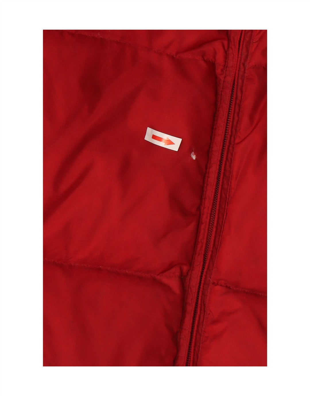 Gepolsterte Herrenweste von Gap, UK 40, Größe L, rotes Nylon