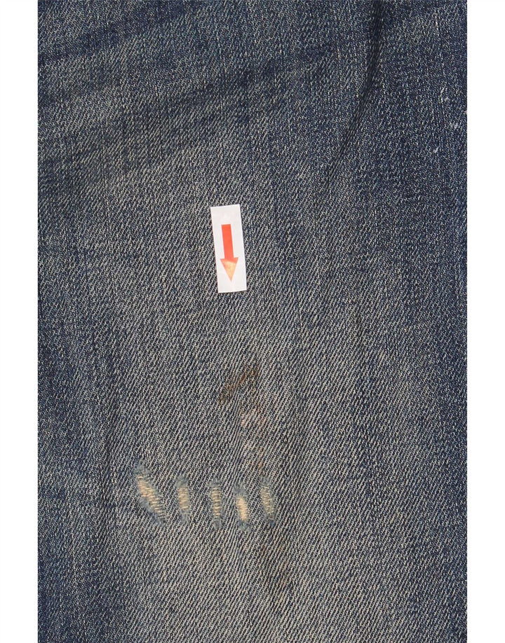 Diesel Herren Larkee Regular Straight Jeans W30 L34 Blaue Baumwolle