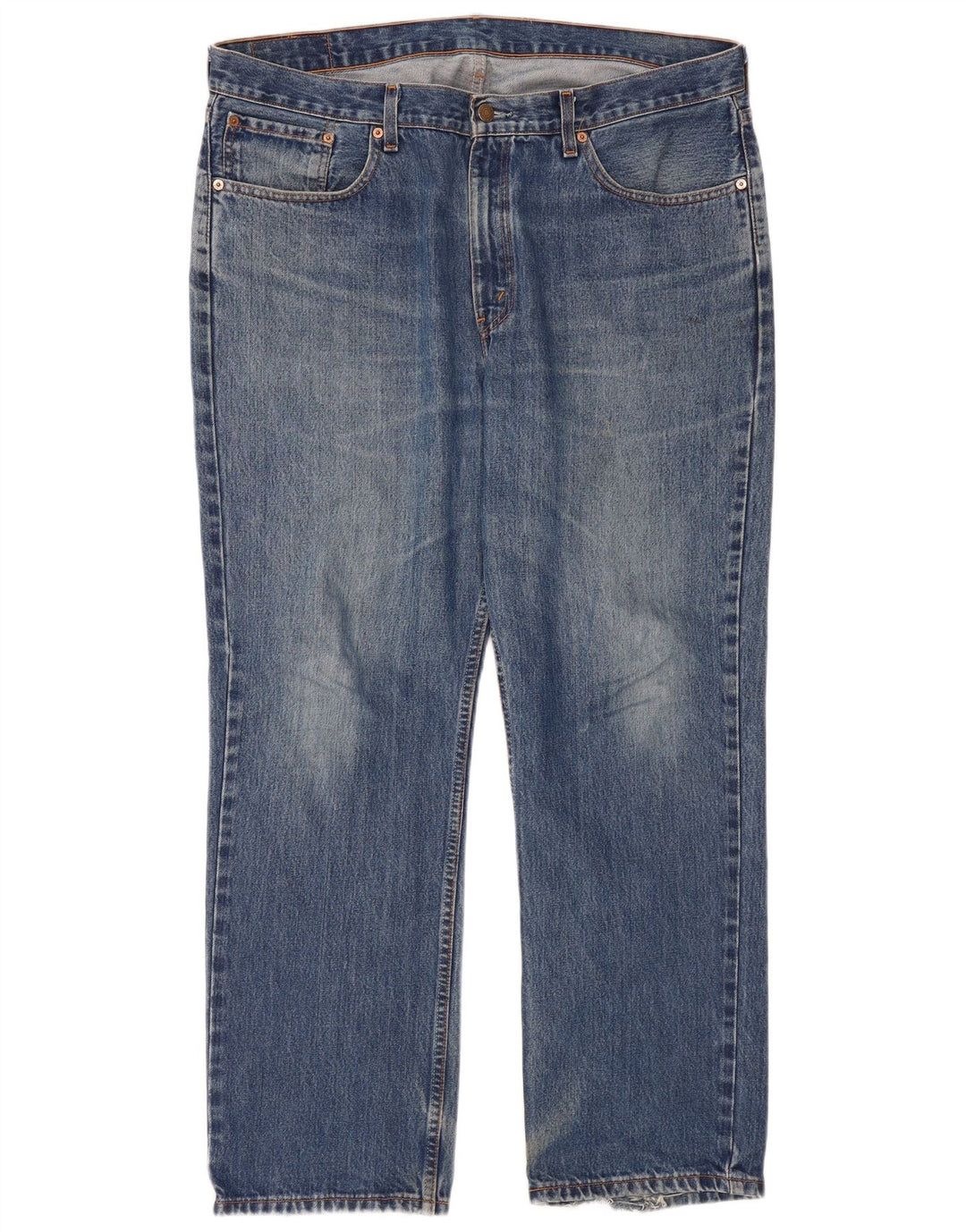 Levi's Damen Straight Jeans W40 L30 Blaue Baumwolle
