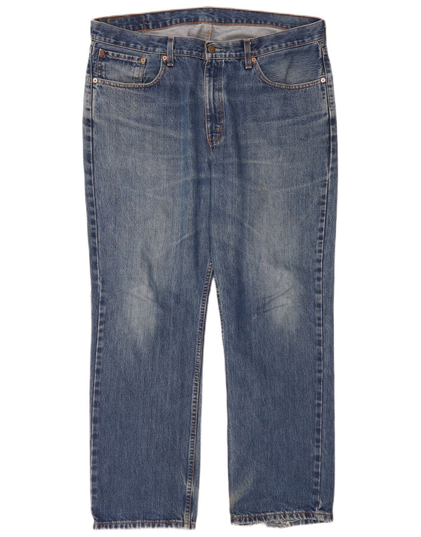 Levi's Damen Straight Jeans W40 L30 Blaue Baumwolle
