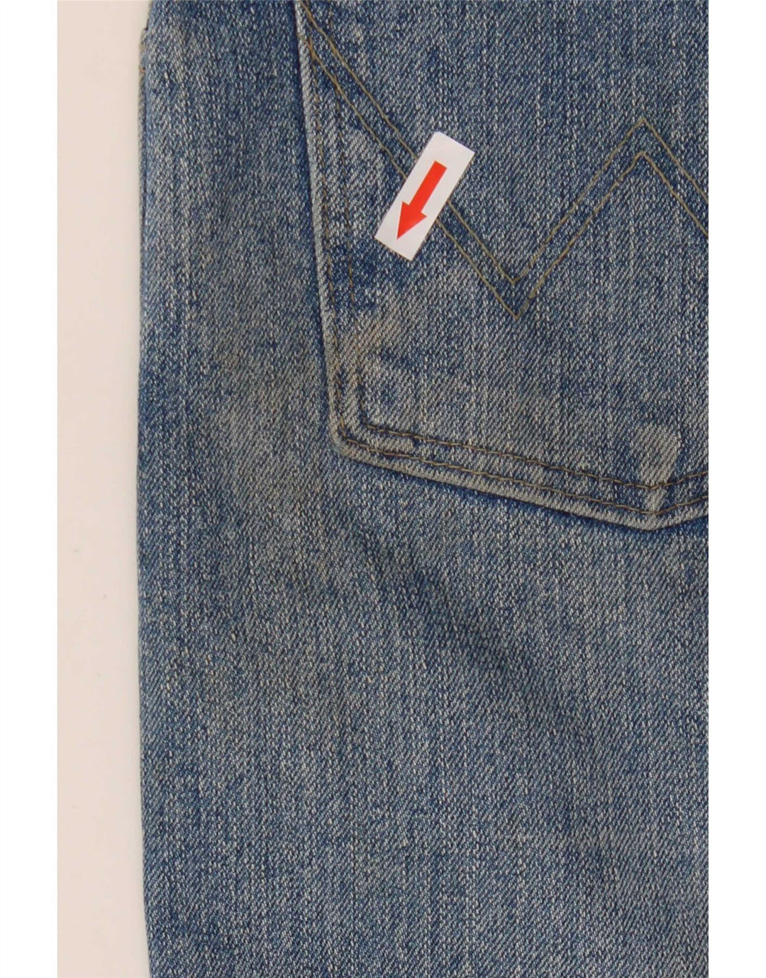 Wrangler Herren Straight Jeans W36 L30 Blaue Baumwolle
