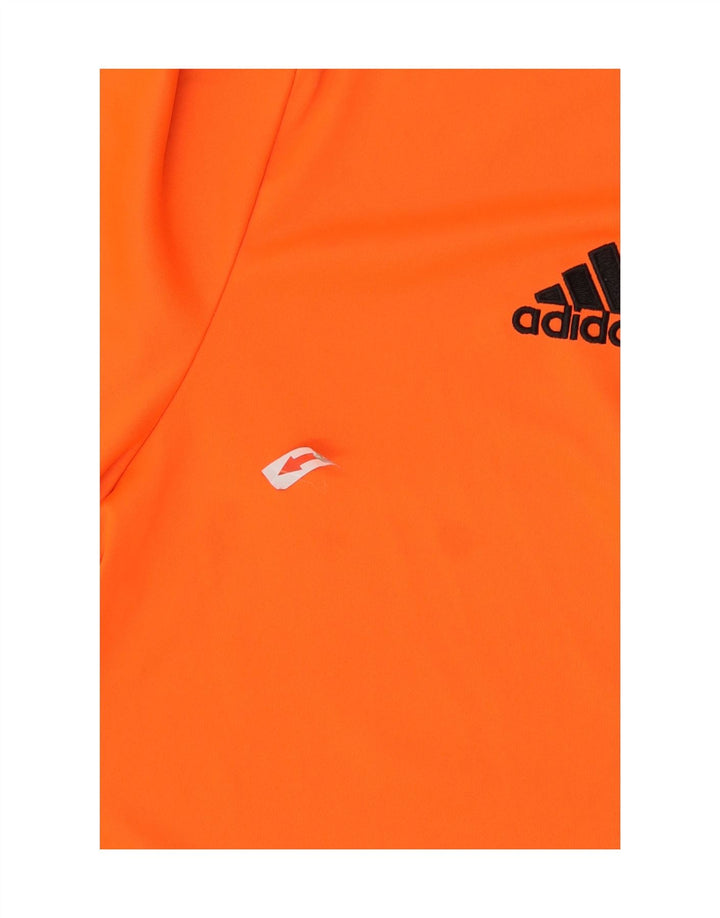 Adidas Herren Climalite T-Shirt Top XL Orange Polyester
