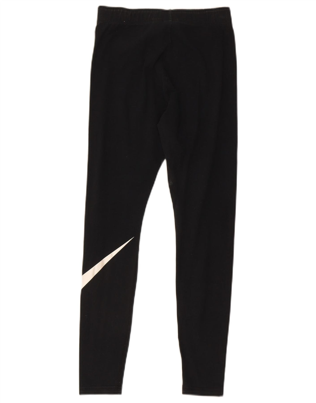 Nike Womens Graphic Leggings UK 8 Small Schwarz Baumwolle