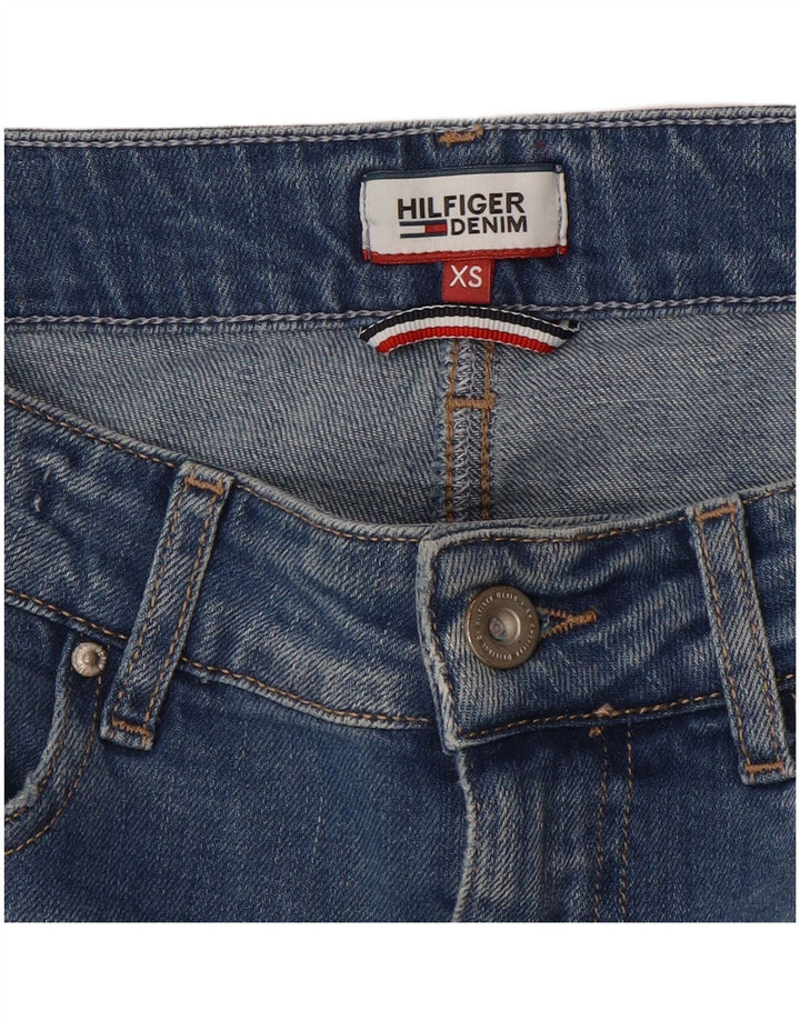 TOMMY HILFIGER Womens Denim Skirt XS W28 Blue