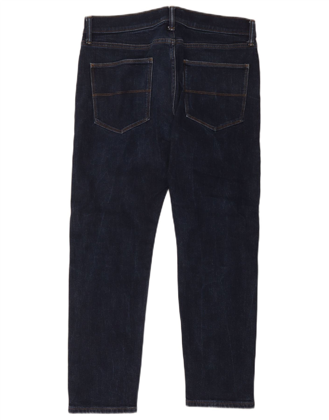Marks & Spencer Damen Slim Jeans W32 L29 Marineblau Baumwolle