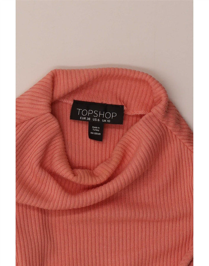 Topshop Damen Weste Top UK 10 Small Pink