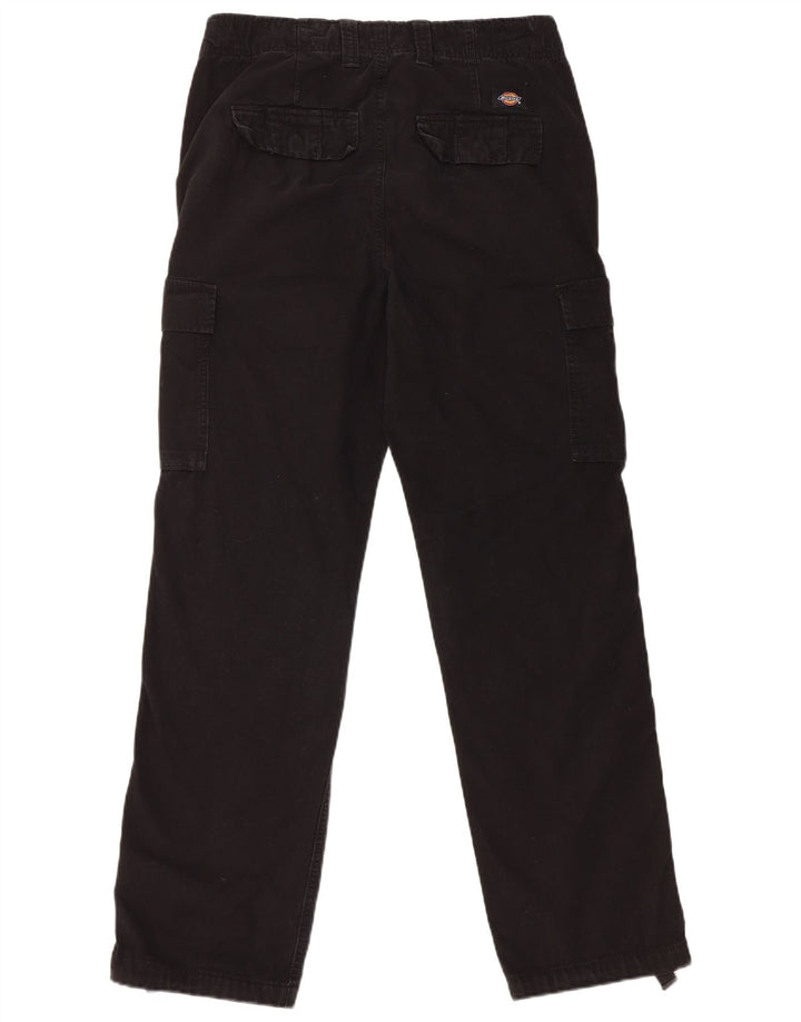 Dickies gerade Cargohose für Herren, W30, L30, schwarze Baumwolle