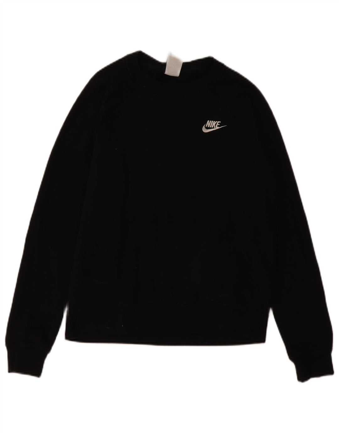 Nike Damen-Sweatshirt in Übergröße, Größe S, Schwarz, Baumwolle, UK 10