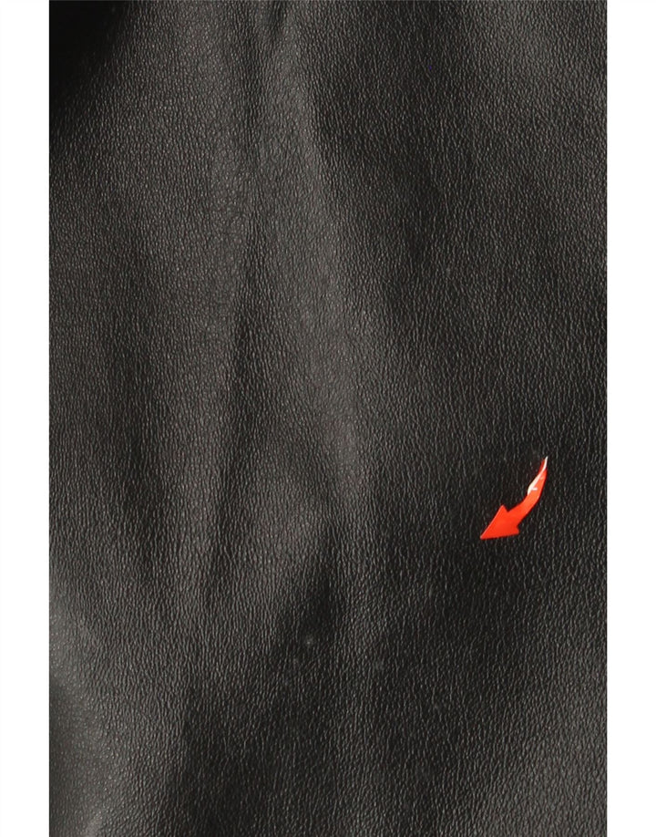 CONBIPEL Herren Ledermantel IT 52 Großes schwarzes Leder