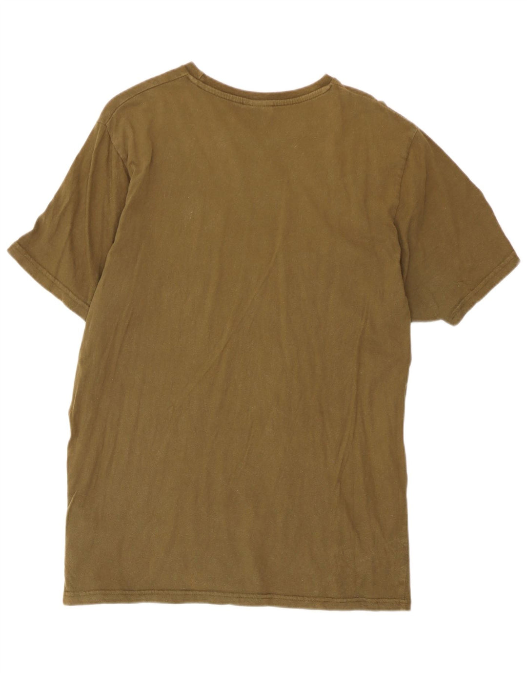 Ellesse Herren T-Shirt Top XL Khaki Baumwolle