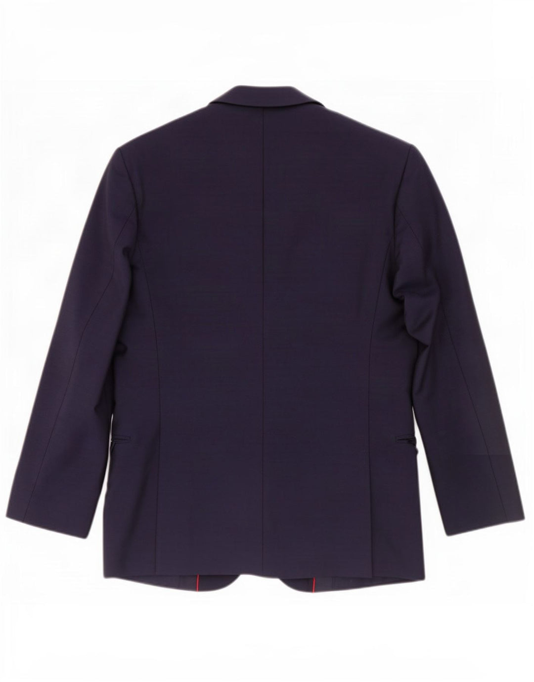 Hugo Boss Herren-Blazer mit 2 Knöpfen, EU 48, mittelmarineblaue Wolle
